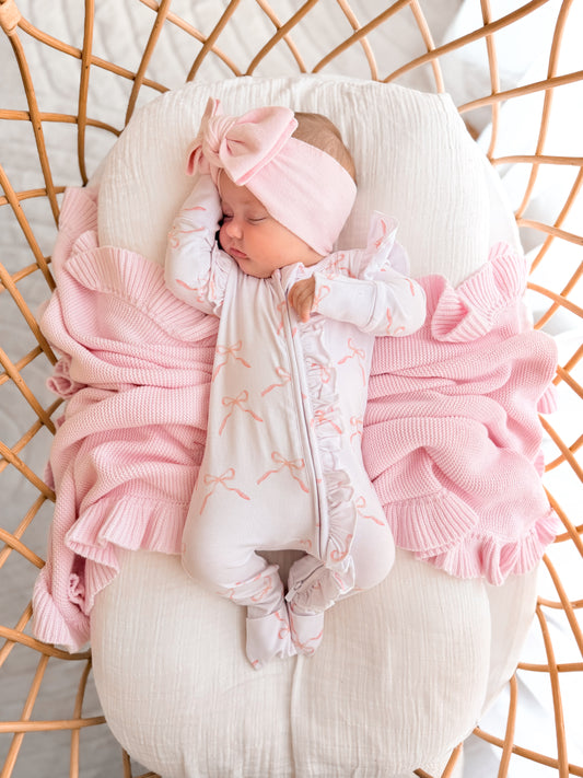 Frill Onepiece - Classic Bows