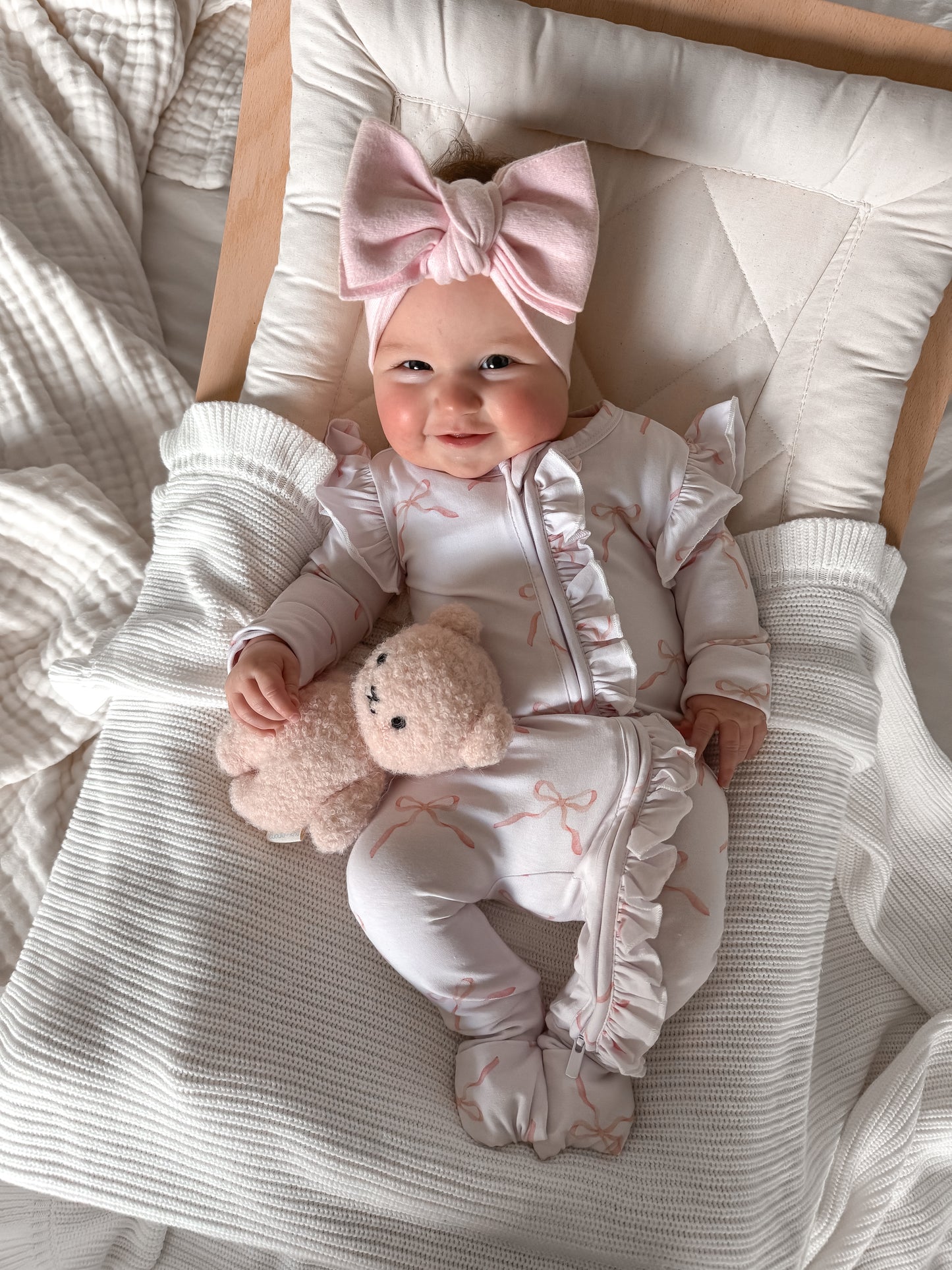 Frill Onepiece - Classic Bows