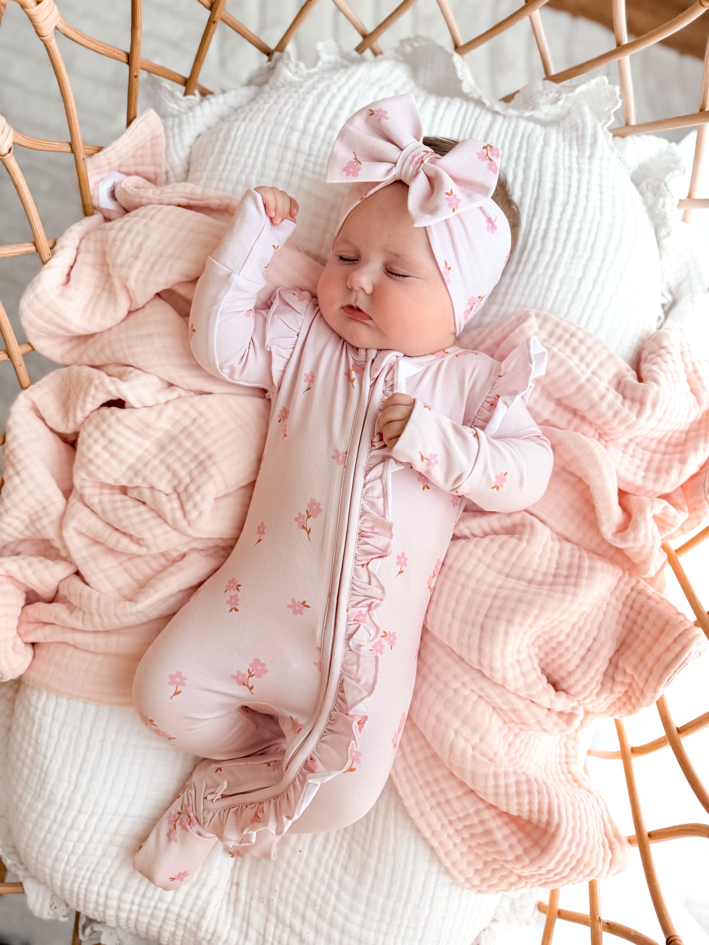 Frill Onepiece- Savannah Floral