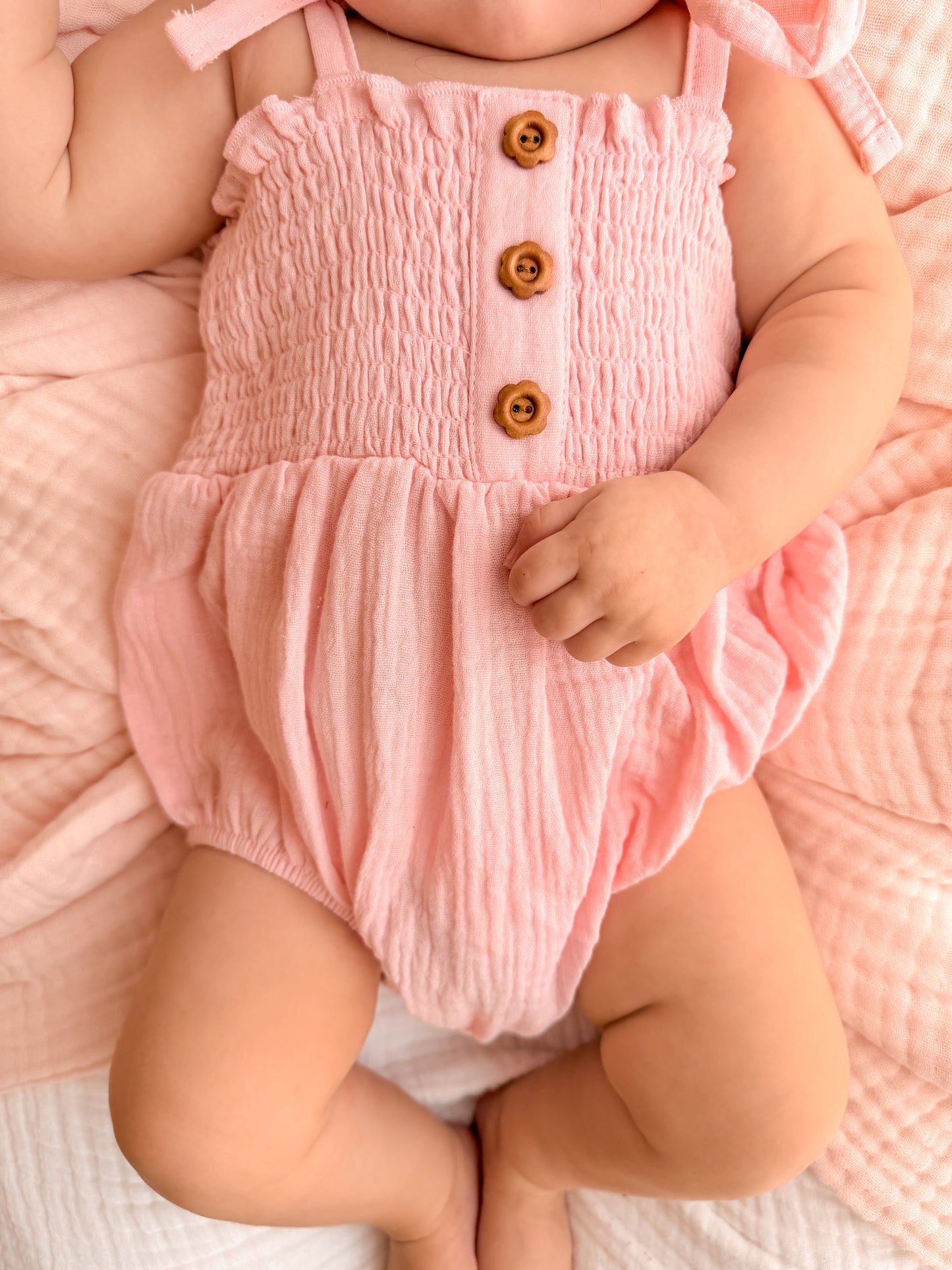 Posy Pink Romper
