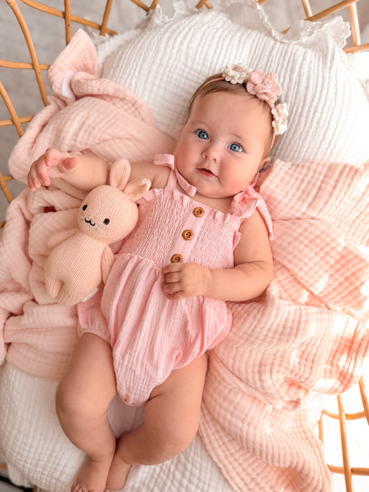 Posy Pink Romper